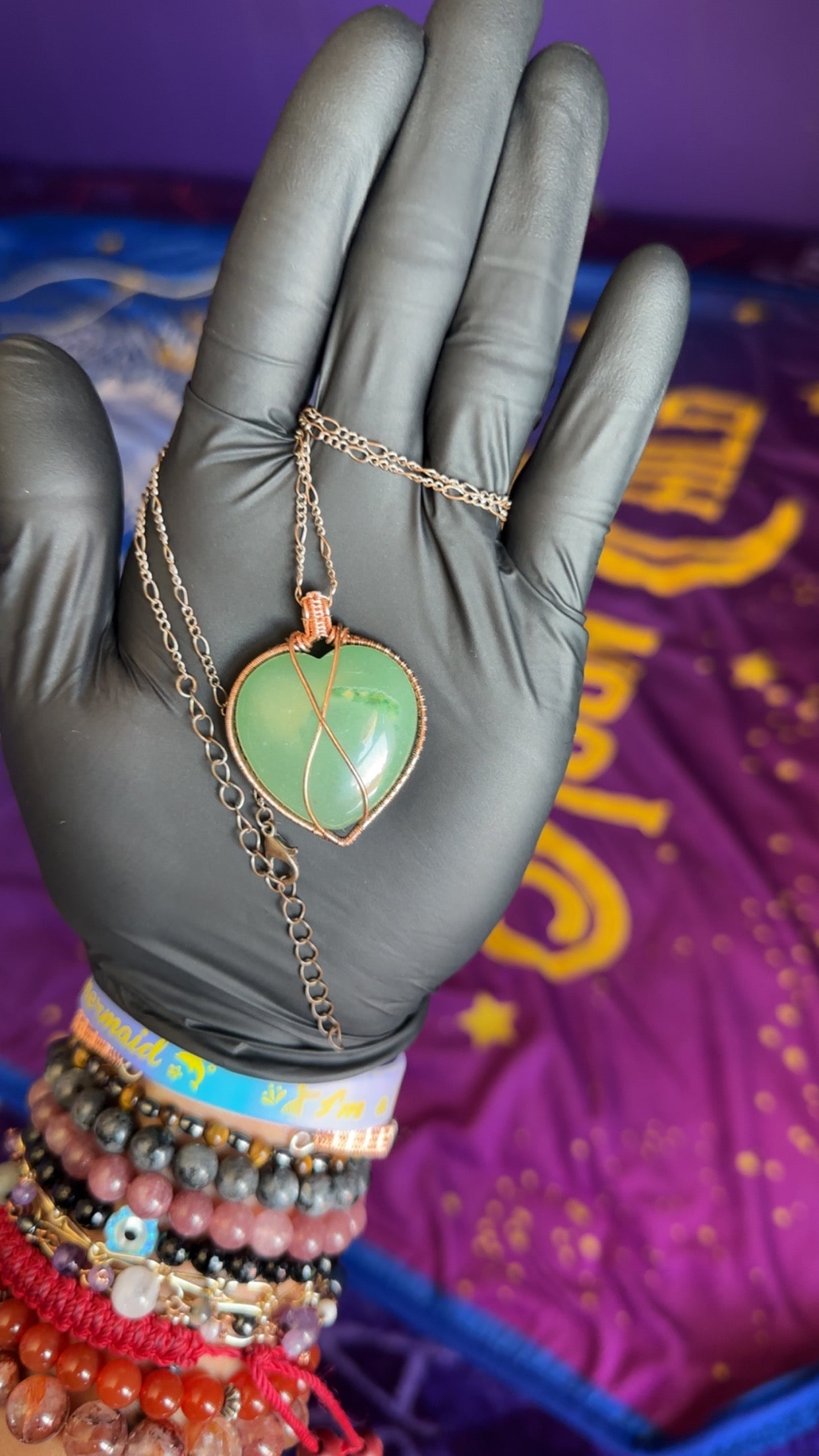 Green Heart Pendant