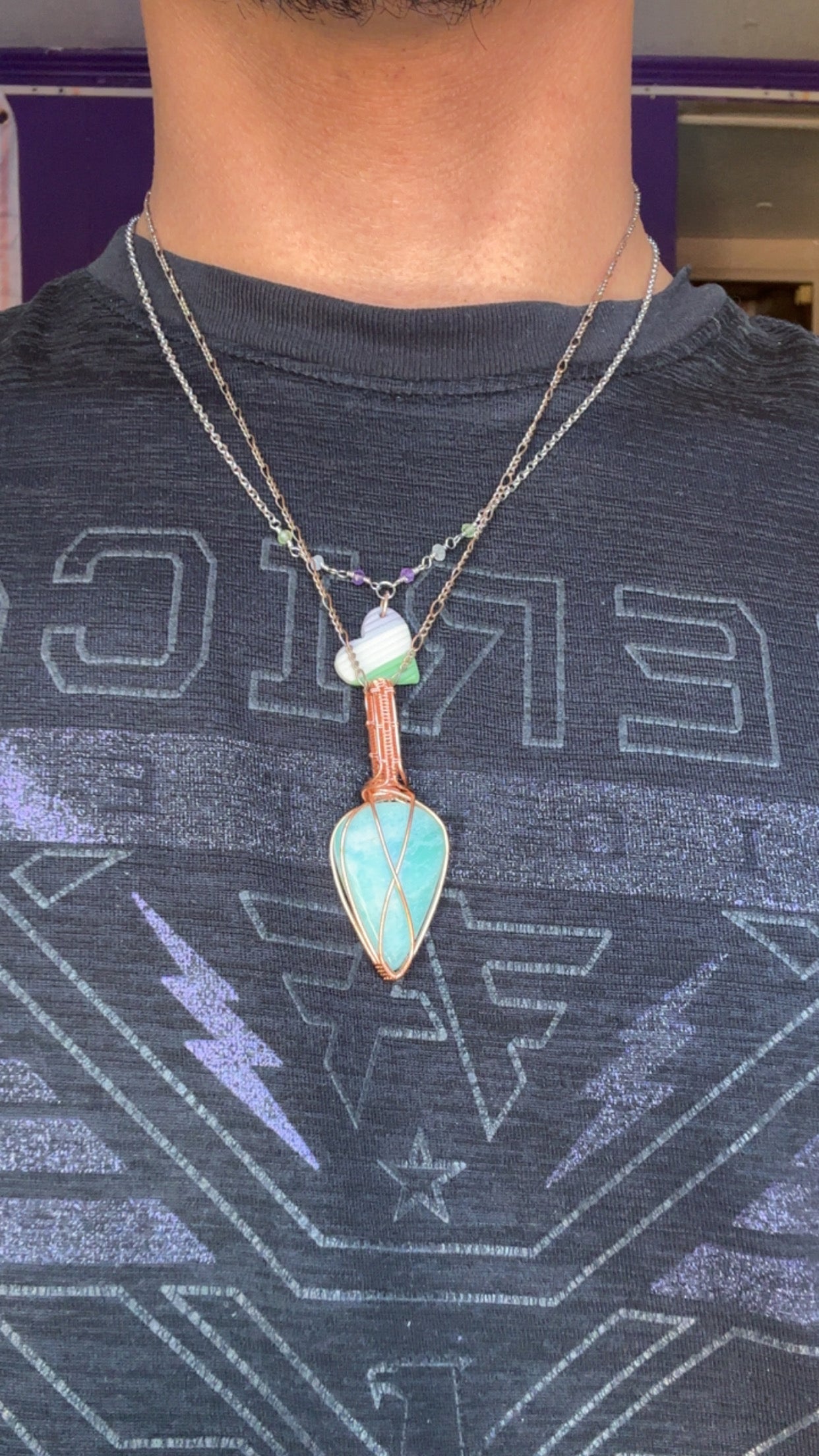 Amazonite Pendant