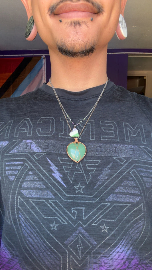 Green Heart Pendant