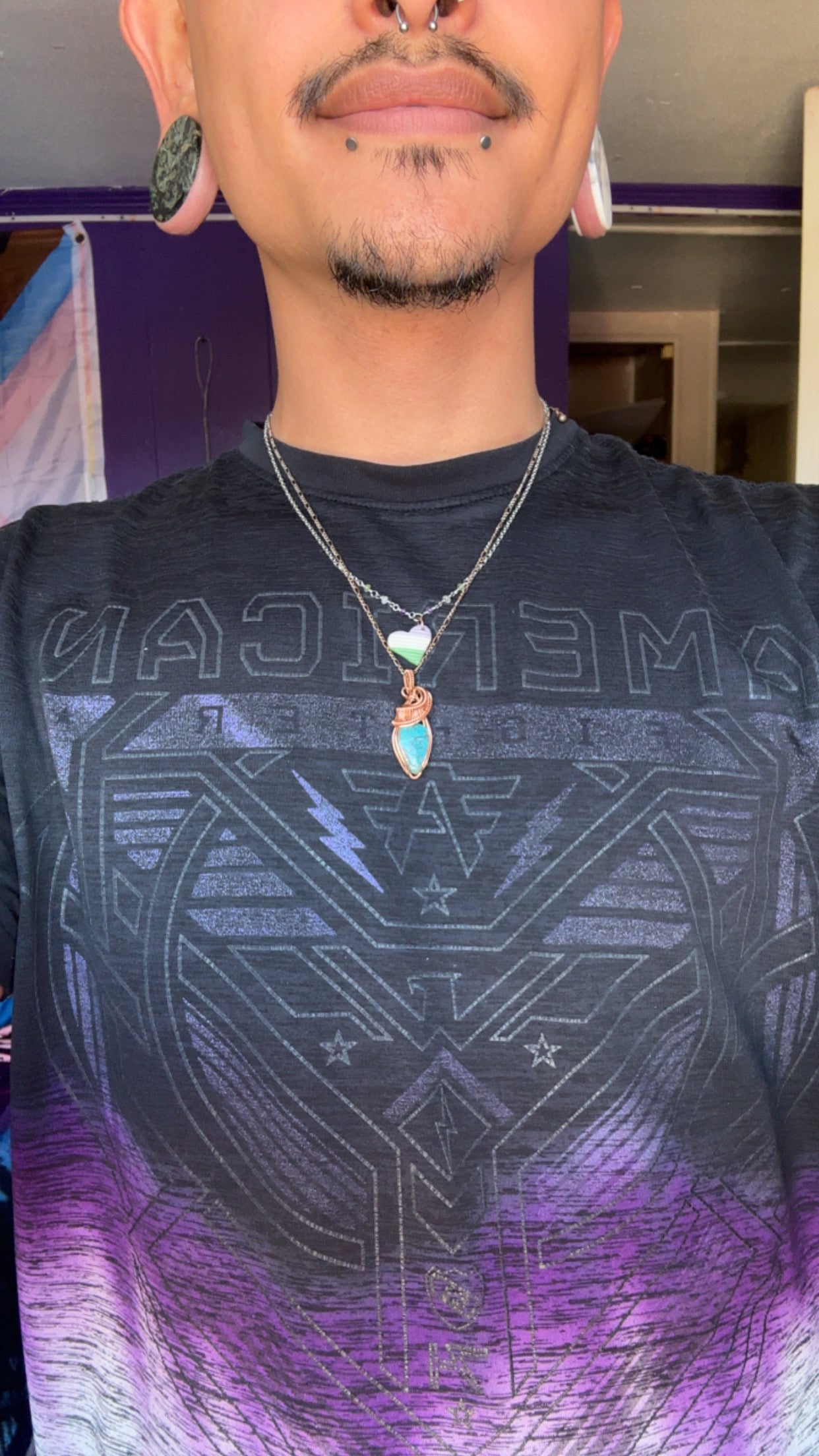 Chrysocolla Pendant