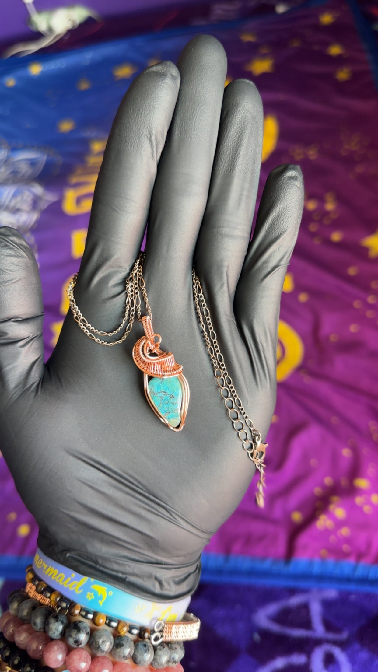 Chrysocolla Pendant