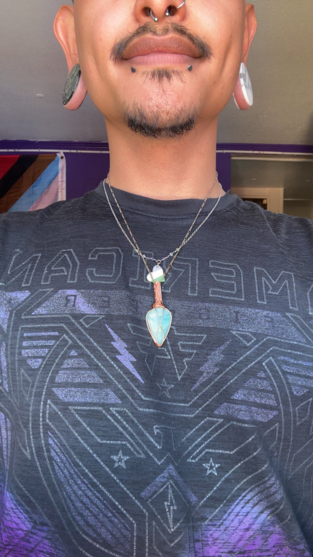 Amazonite Pendant