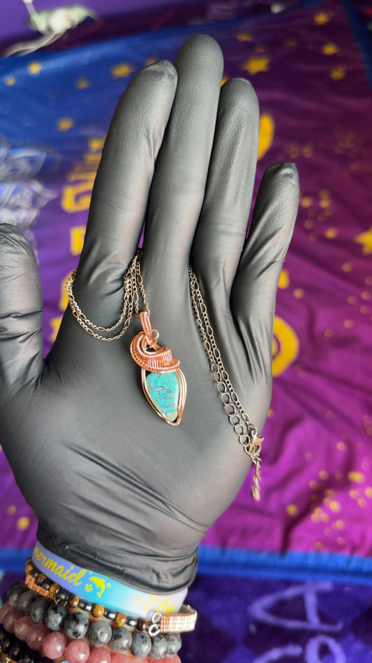 Chrysocolla Pendant