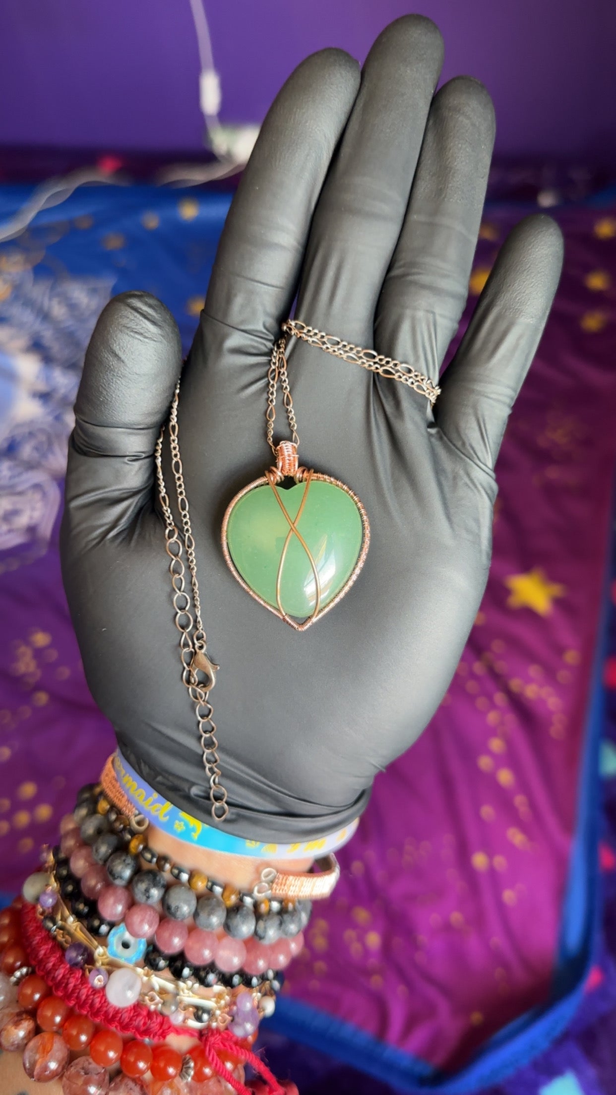 Green Heart Pendant