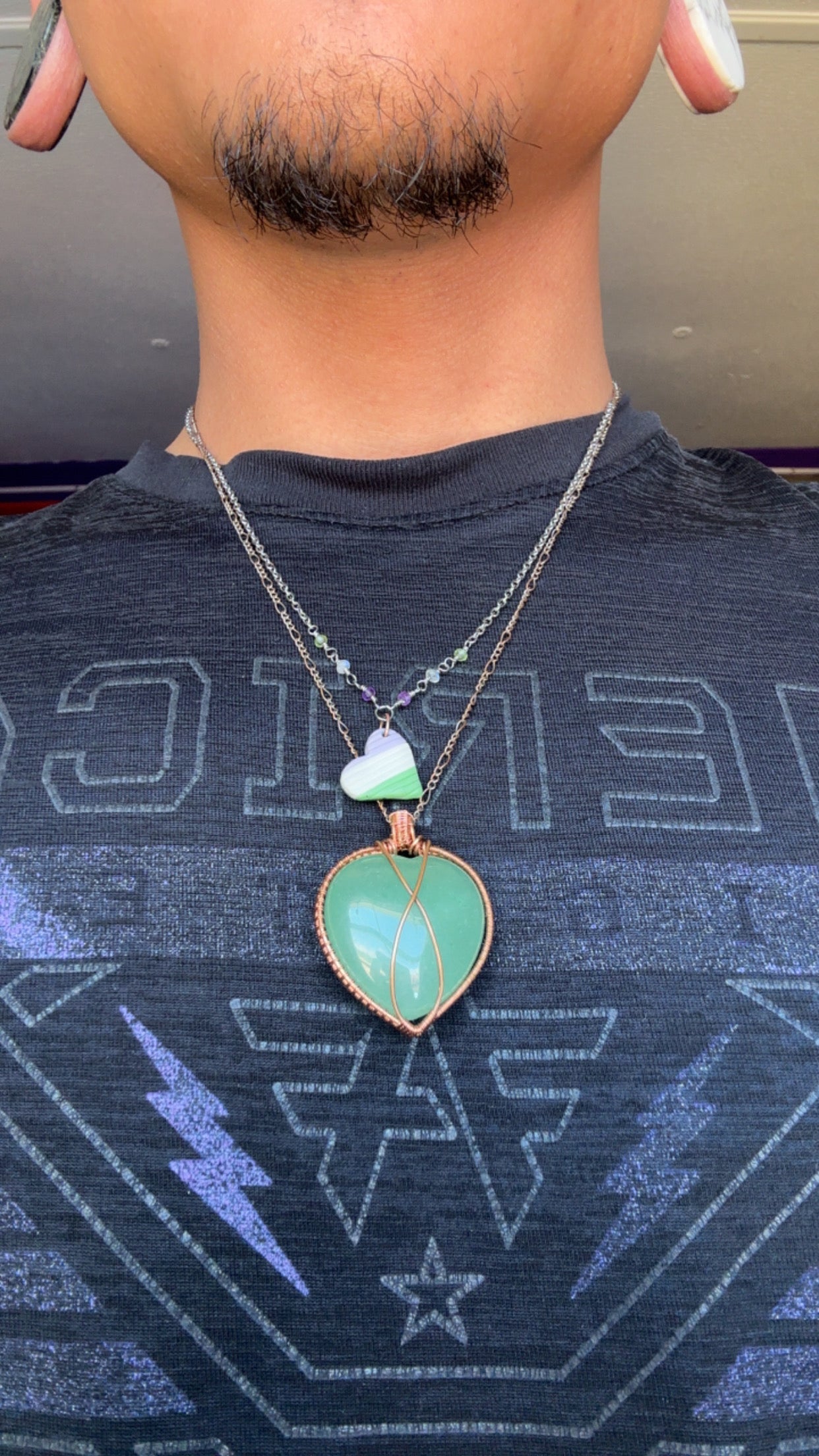 Green Heart Pendant